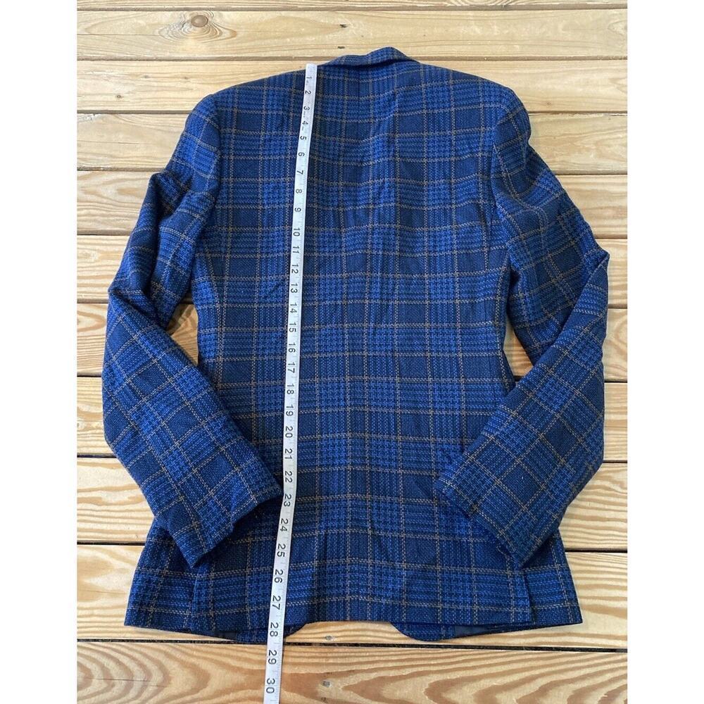 Asos Design Button Front Blazer Jacket Size 34r M… - image 8